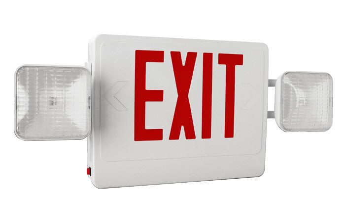 Dual Tech Hybrid Exit Sign, Emergency Lighting