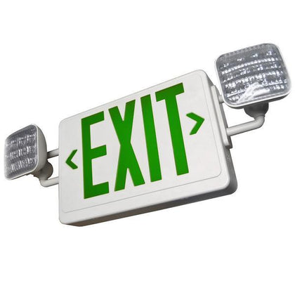 Remote Capable Exit Emergency Light Combo LED – Emergency Lights